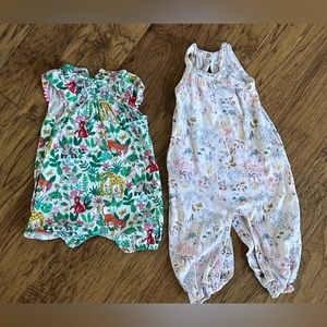 Super cute safari rompers